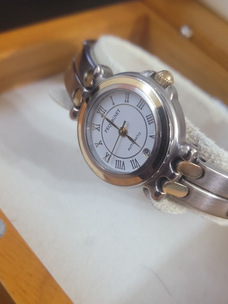Emile Pequignet Moorea automatic aur și oțel de damă
