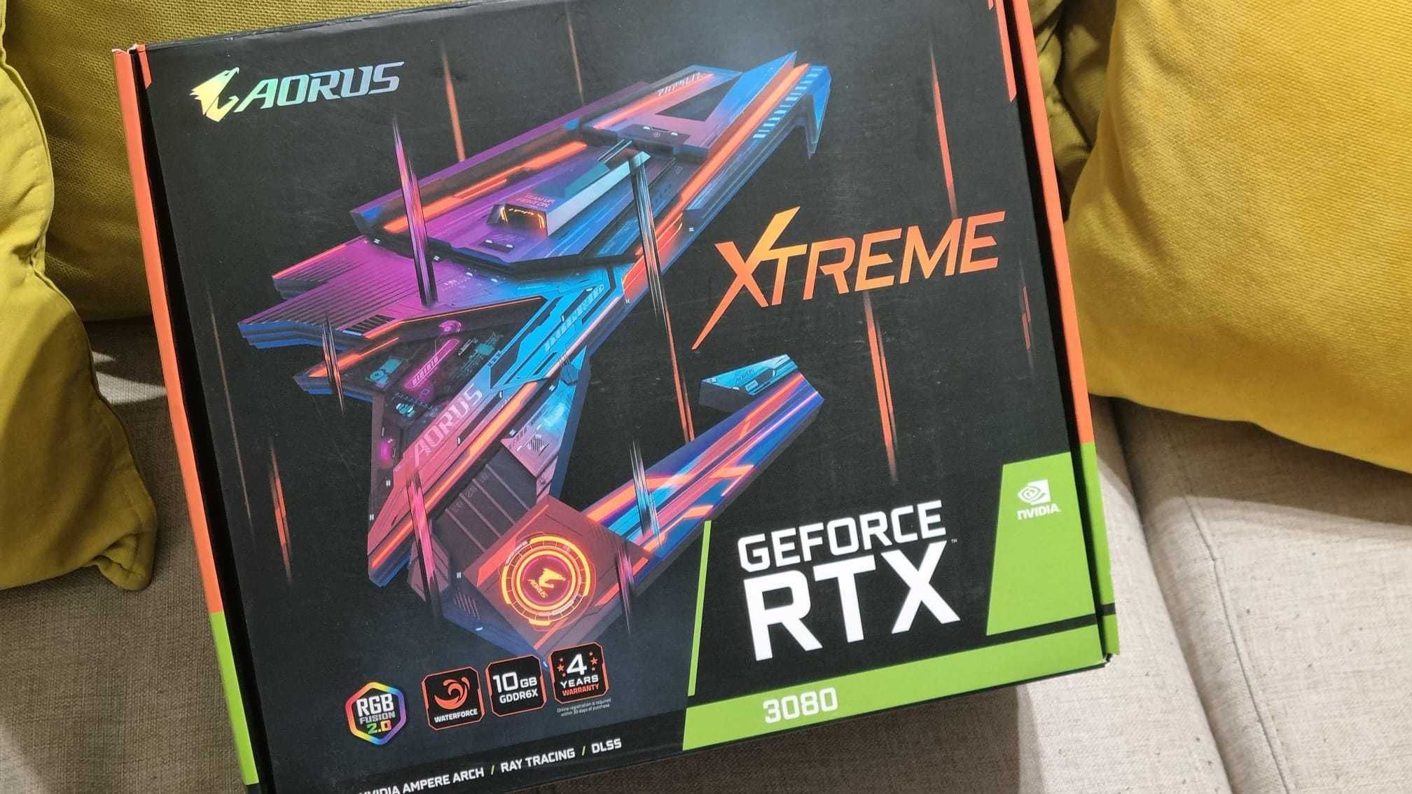 Gigabyte GeForce RTX 3080 XTREME WATERFORCE, 10GB GDDR6X, 320-bit