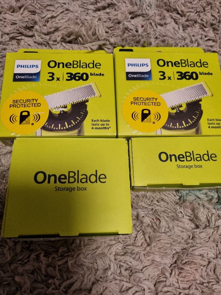 Set 3 ezerve 360° oneblade Philips