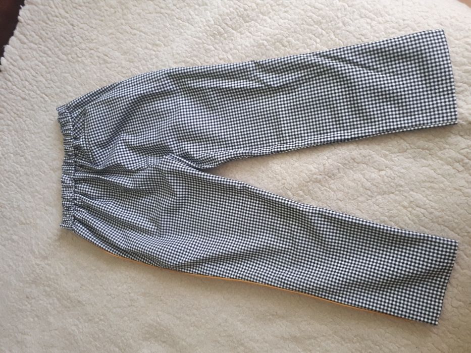 Кариран панталон Zara