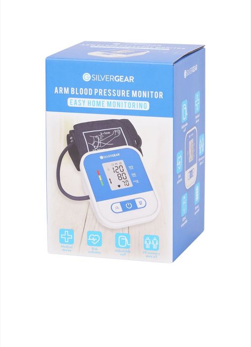 Чисто нов автоматичен апарат за кръвно Silvergear