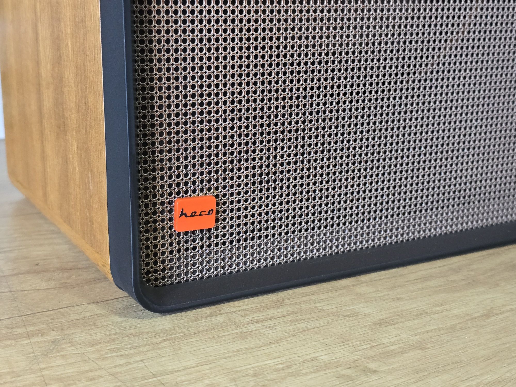 Boxe pasive HECO VA-580, hifi audio vintage, 3 cai, compresie