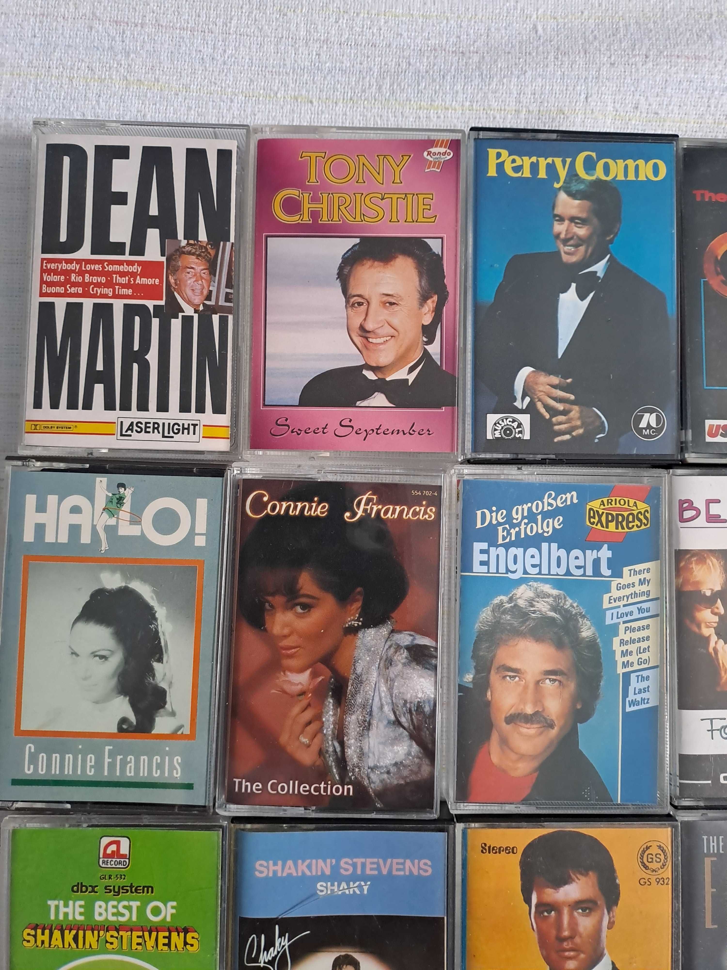 casete audio shakin stevens jerry lee lewis bee gees dean martin