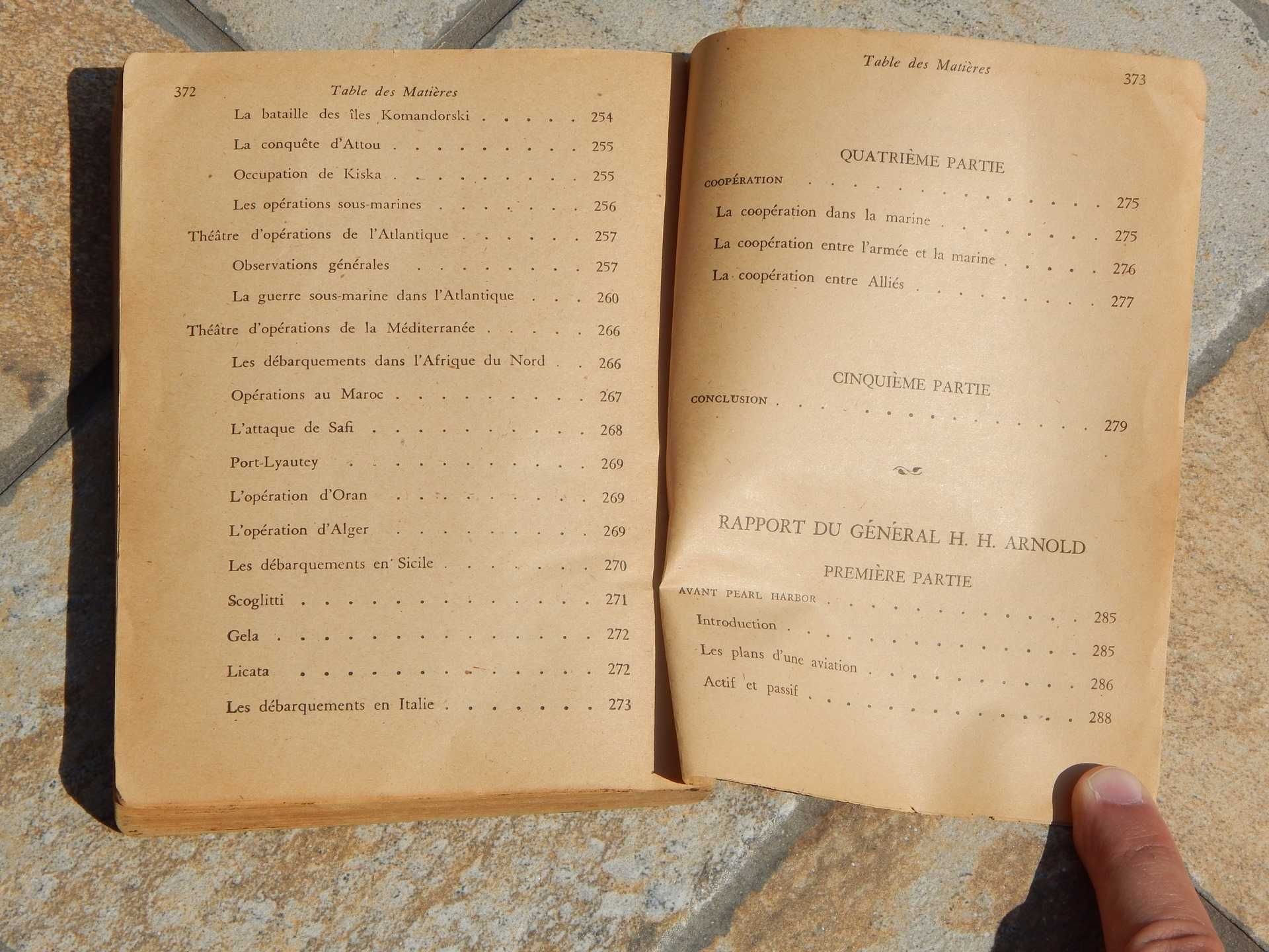 Raportul inaltului comandament american Razboi Mondial II 1939-1943