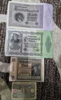 Bancnote vechi nemțești de colecție