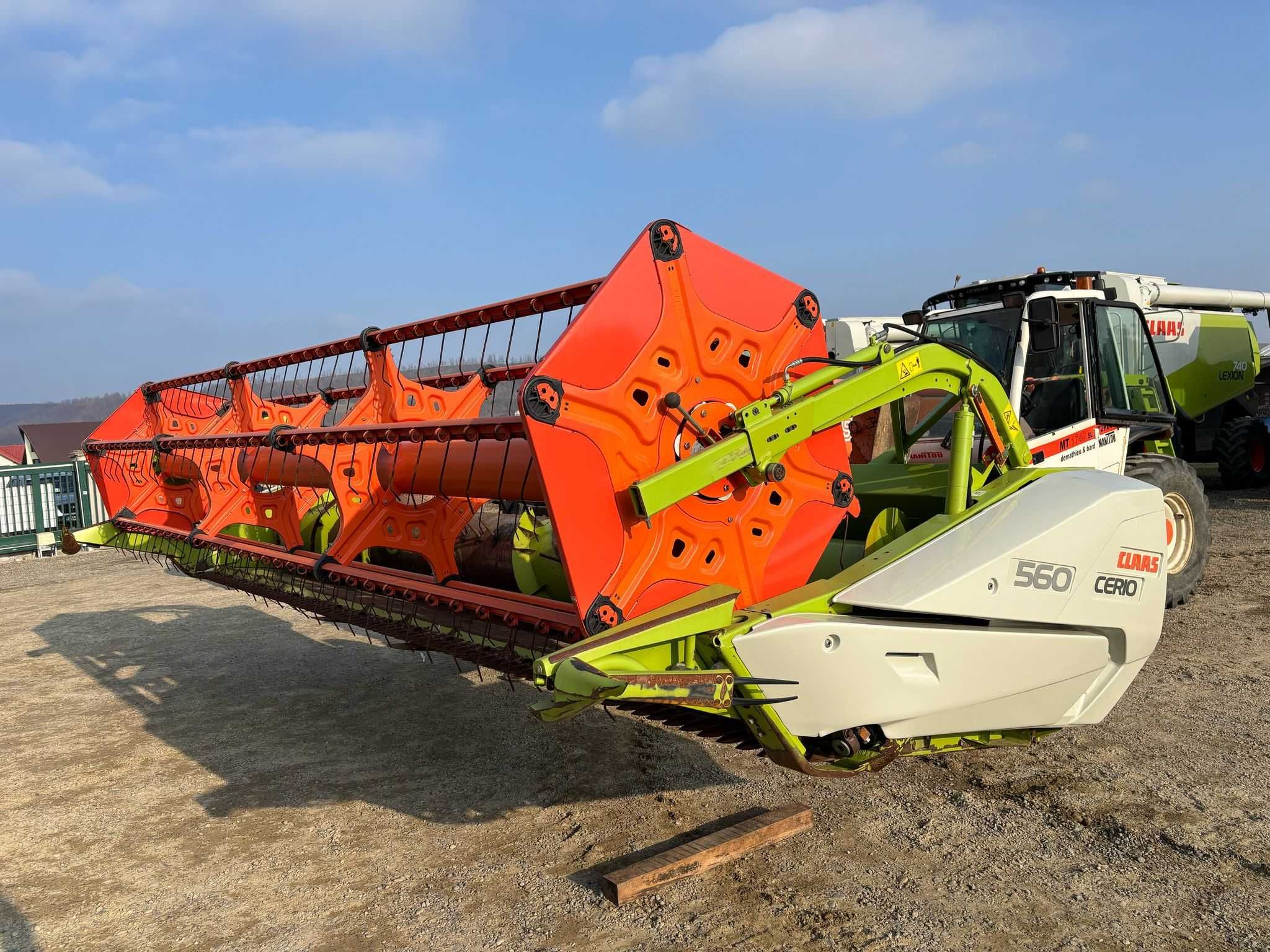 Heder paioase Claas Cerio 560