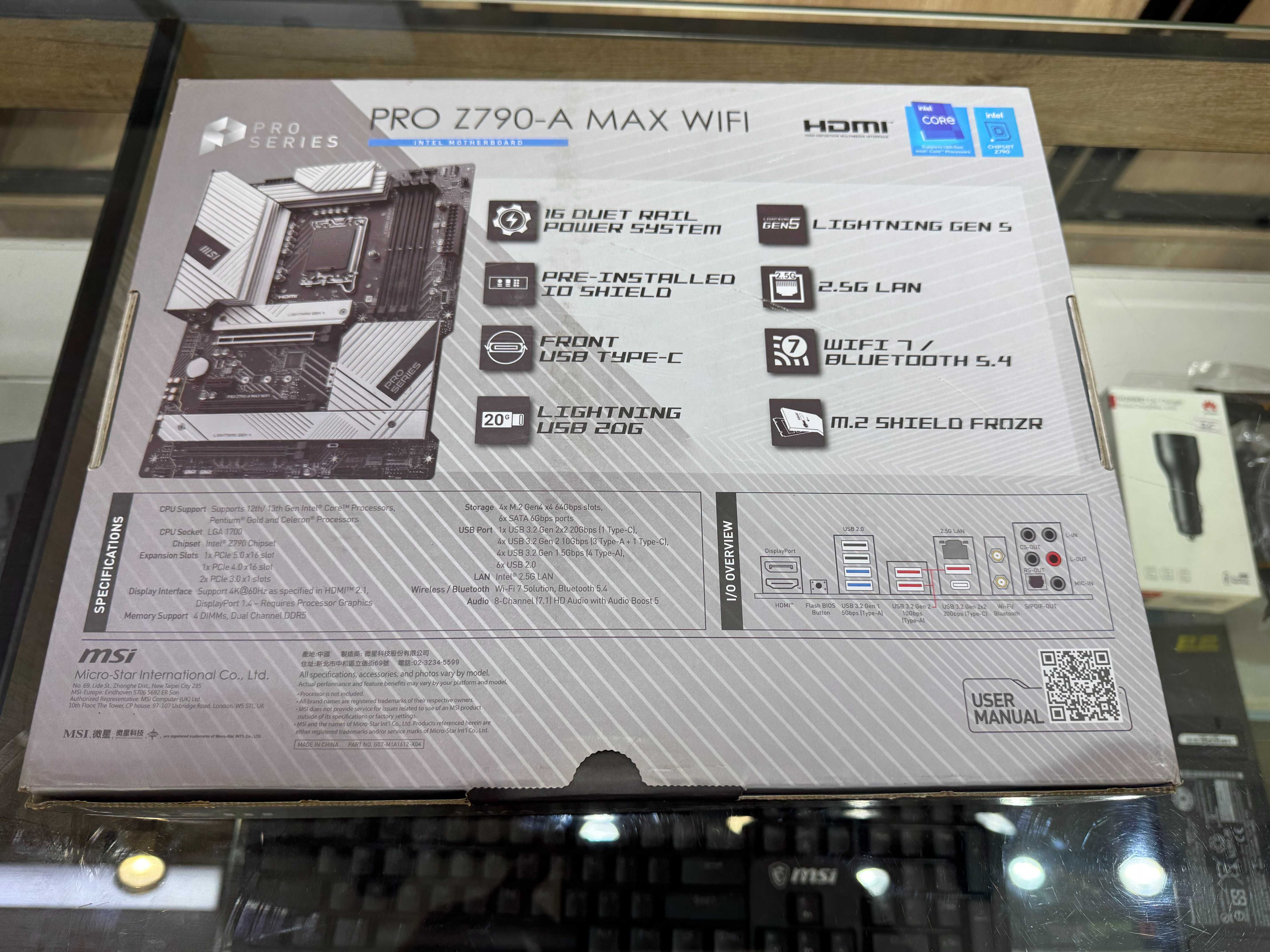 Материнская плата MSI PRO Z790-A MAX Wi-Fi 7 DDR5