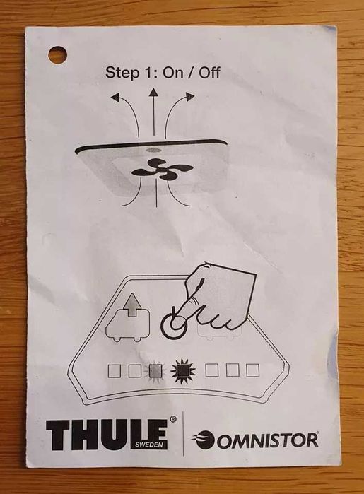 OmniVent 40x40 trapa Thule rulota 12V Kit camper ventilator