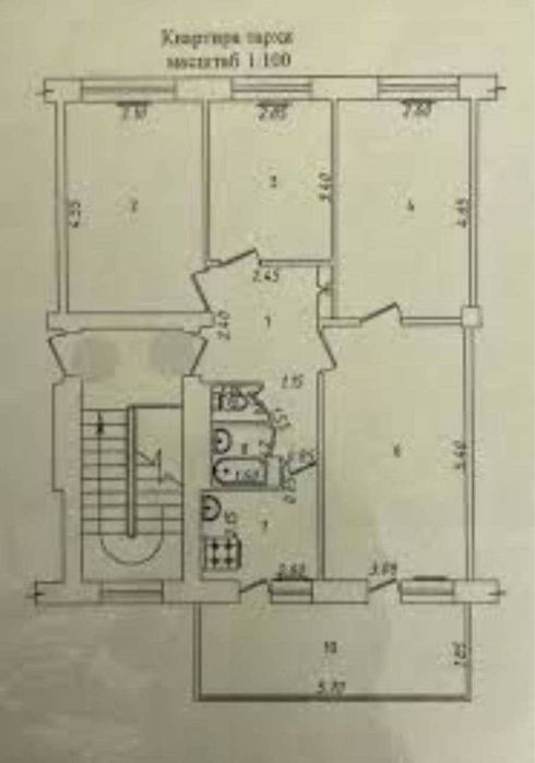 Срочно Продается Квартира 4/3/4 83м2 на Ц-5