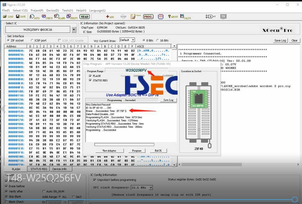 XGecu T48 Programmer плюс 22 адаптера