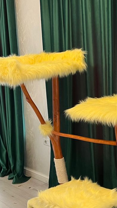 Ansambluri pentru pisici, handmade, din materiale naturale