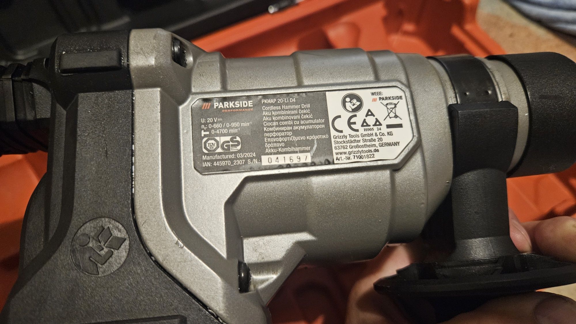 Parkside Einhell Hilti винтоверт