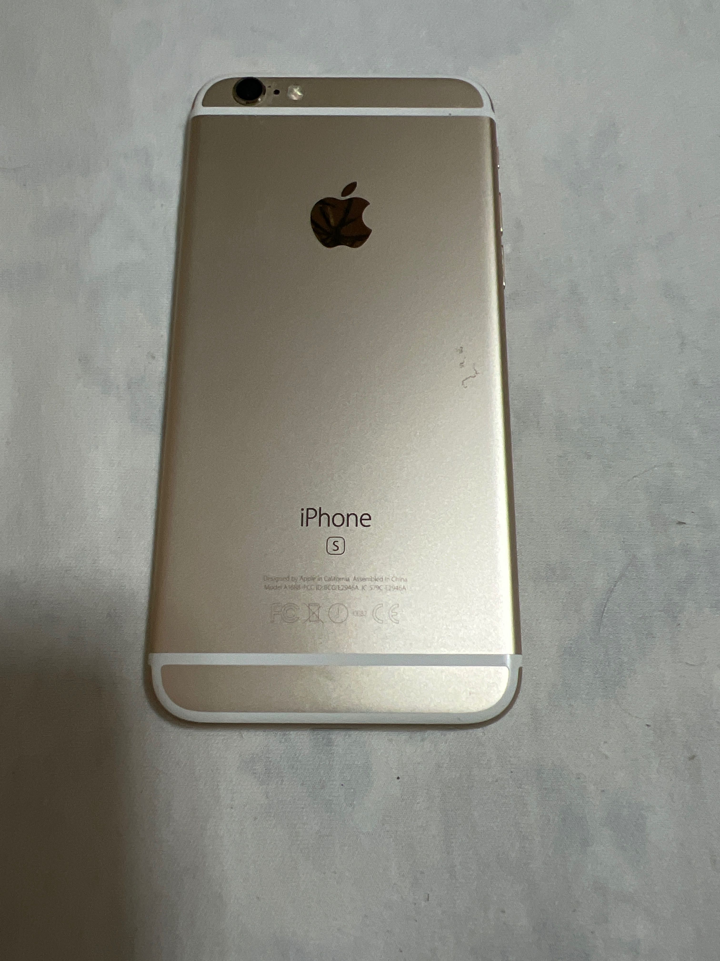 IPhone 6 S -64GB ,зарядно,модел:А 1633gray(сив)