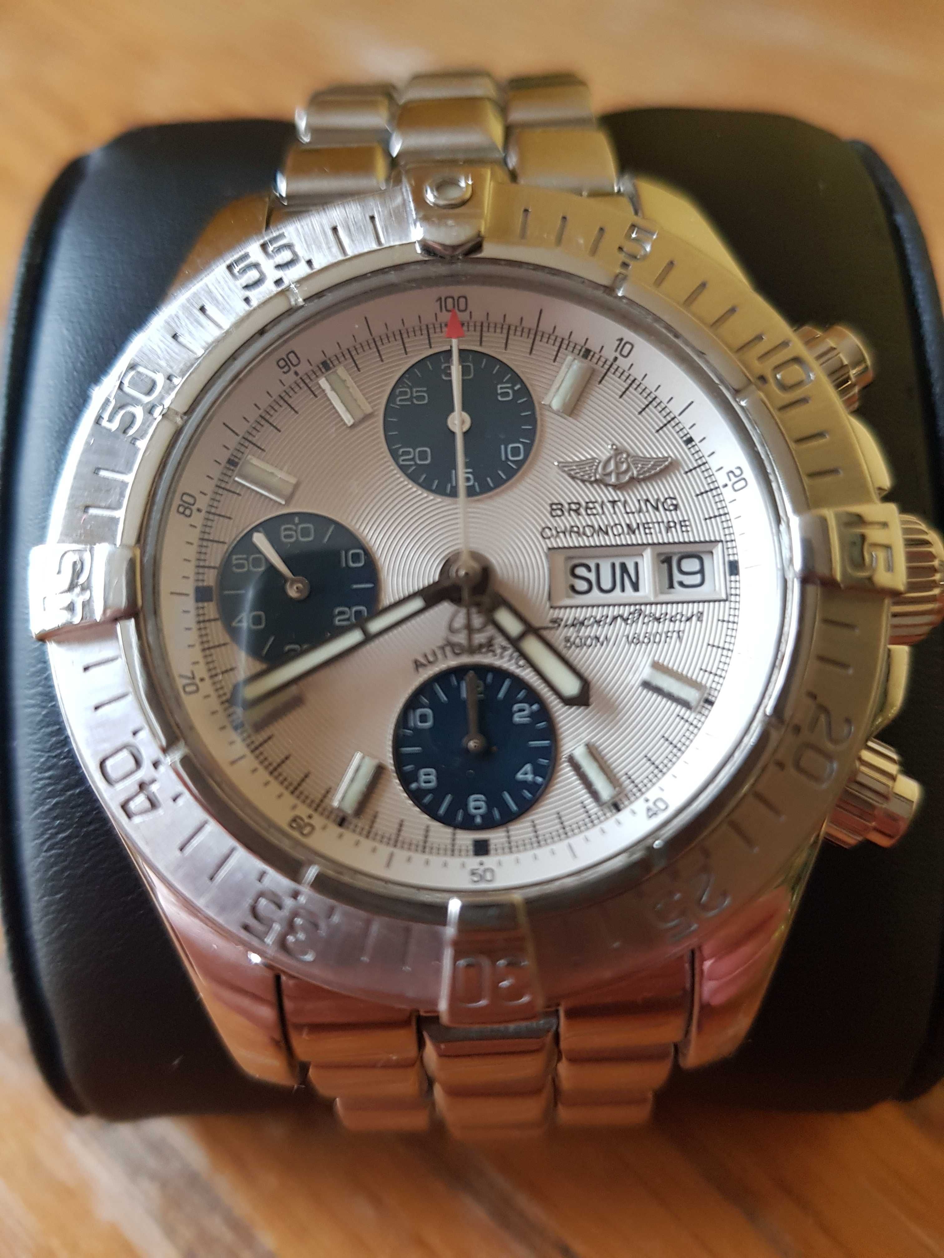 Vând ceas cronograf BREITLING superocean original, model din 2007