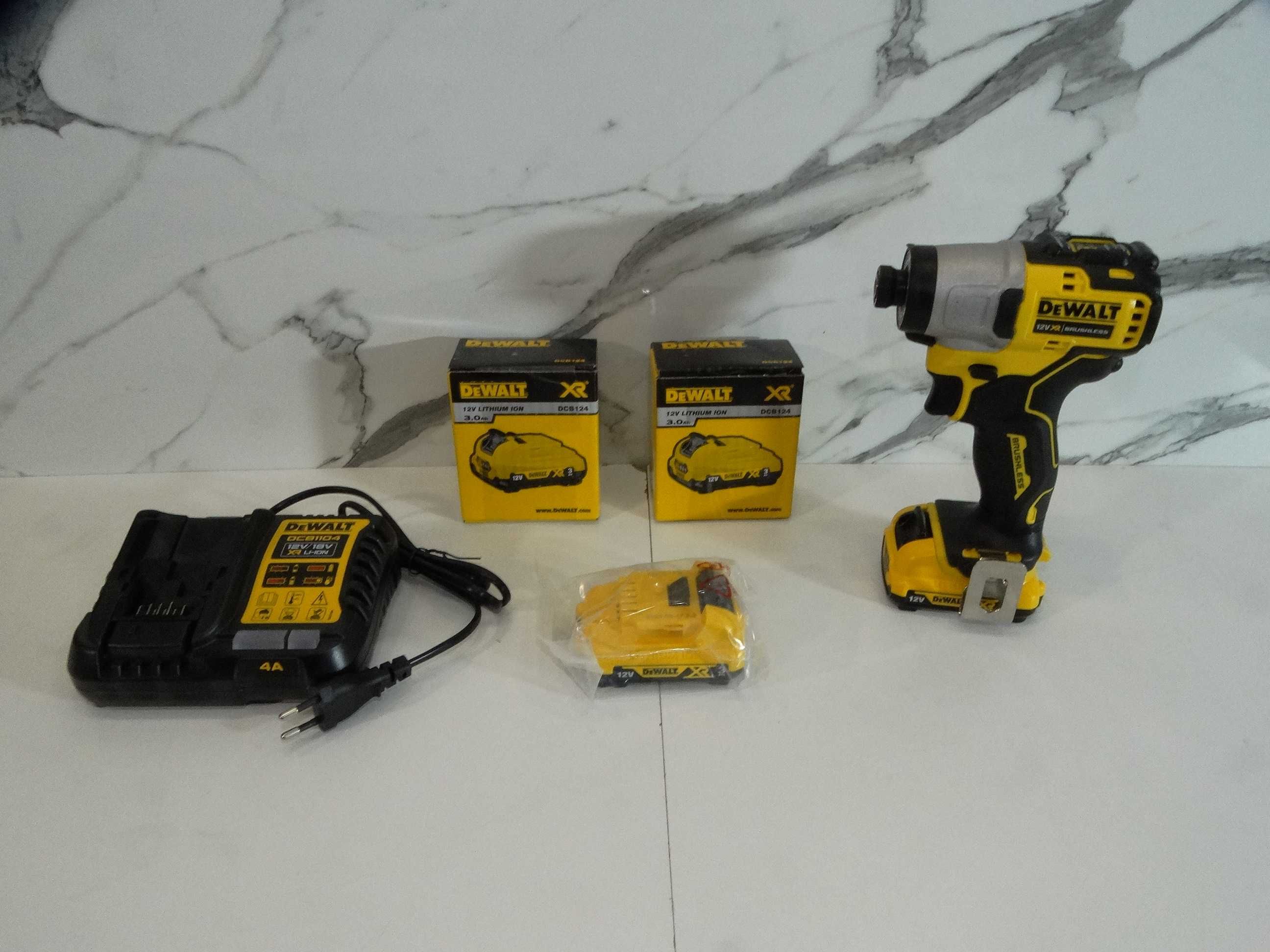 Dewalt DCF 801 / 2 x 3.0 Ah - Ултра компактен импакт драйвер - 163 Nm