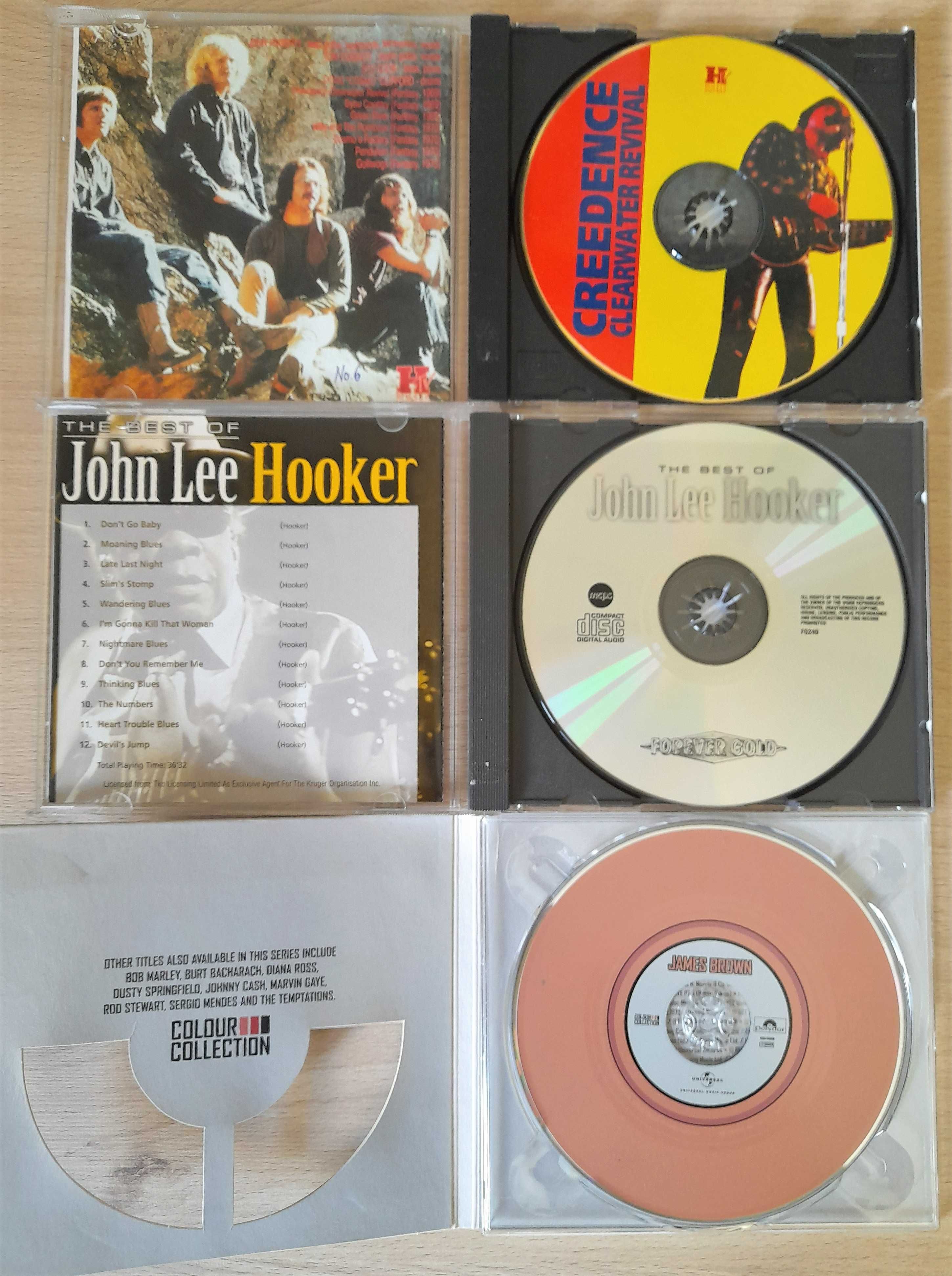 CD-uri Creedence Little Richard James Brown J. Lee Hoocker