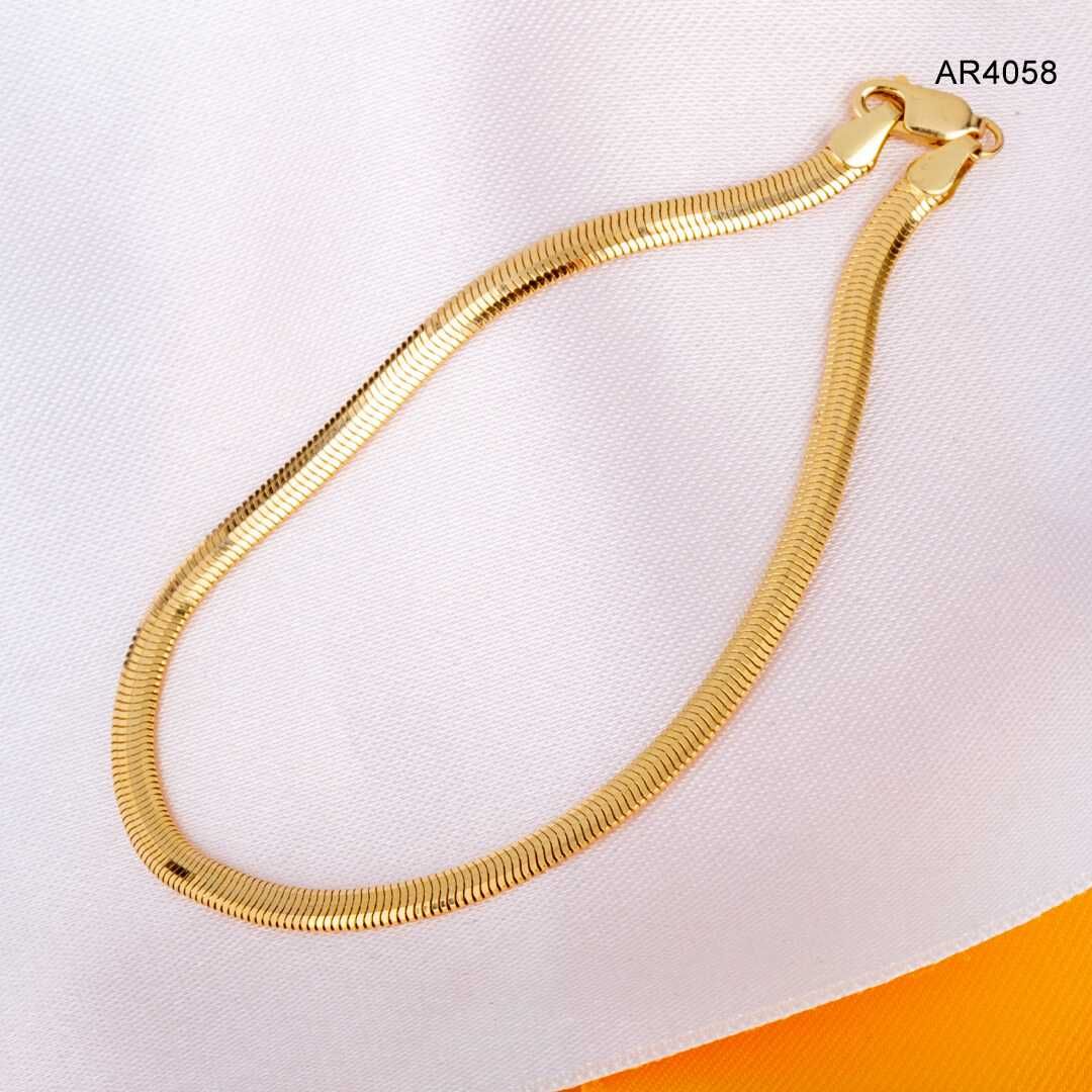 Bratara Aur 14K, lungime 20cm, latime 4mm [AR4058]