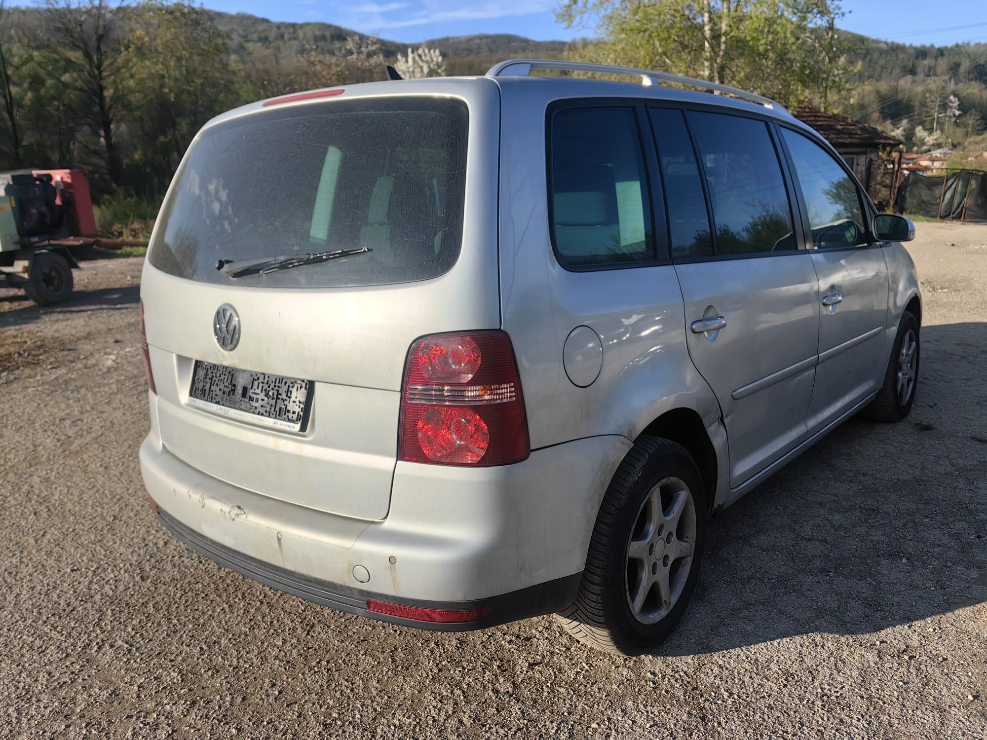 Vw touran 2.0 TDI 140 hp BMM НА ЧАСТИ