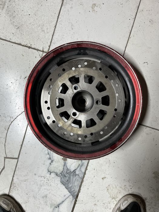 Диск задний на мопед Самурай 12