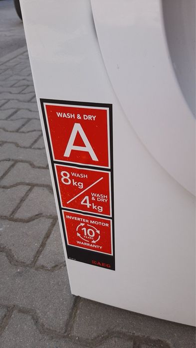Перална със сушилня AEG