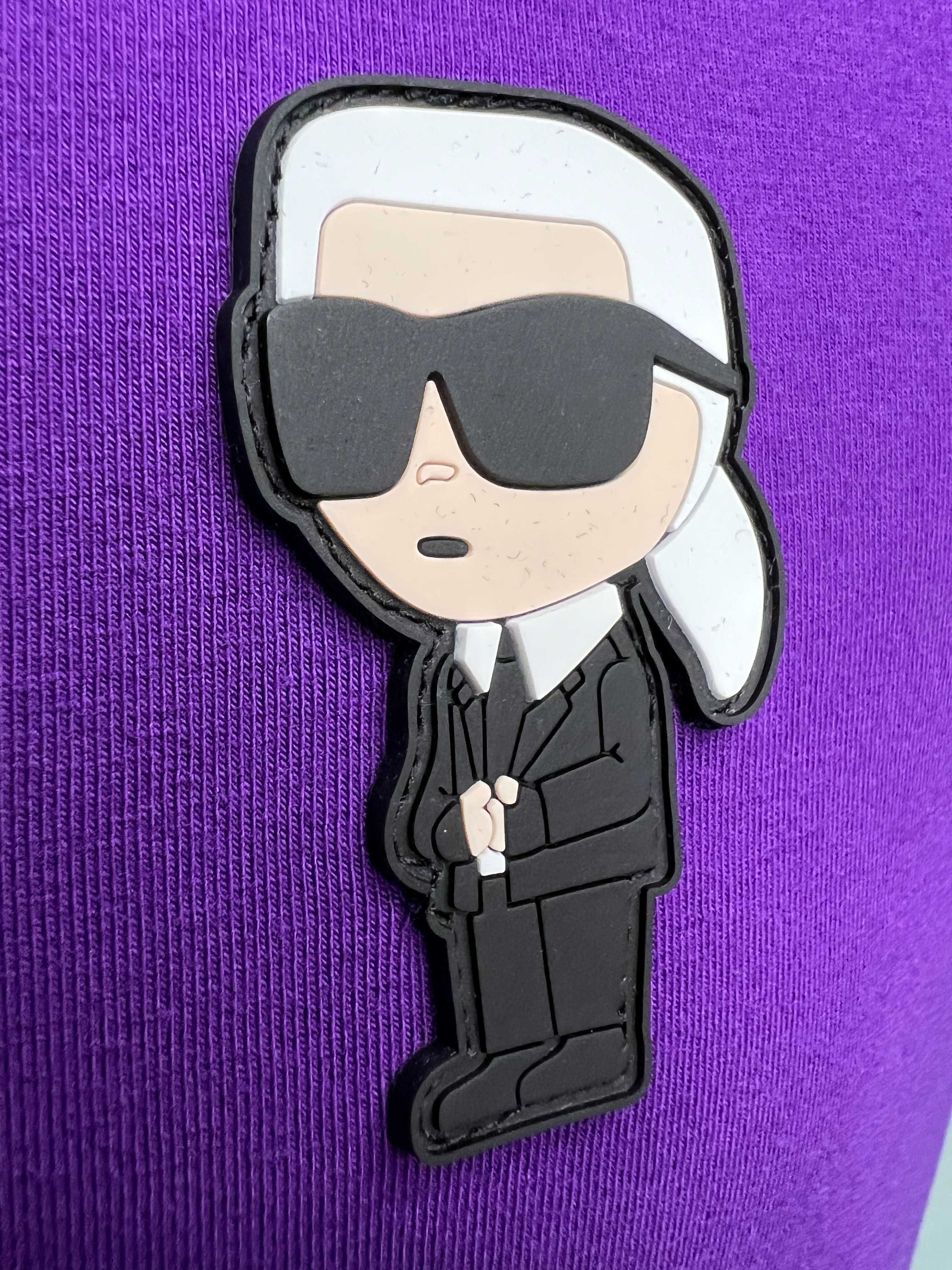 Най-нов модел ОРИГИНАЛНИ Karl Lagerfeld тениски с гумена щампа