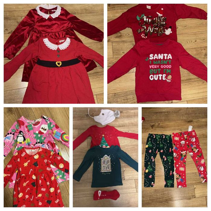 Голям Коледен лот за госпожица, 104 размер 10 броя