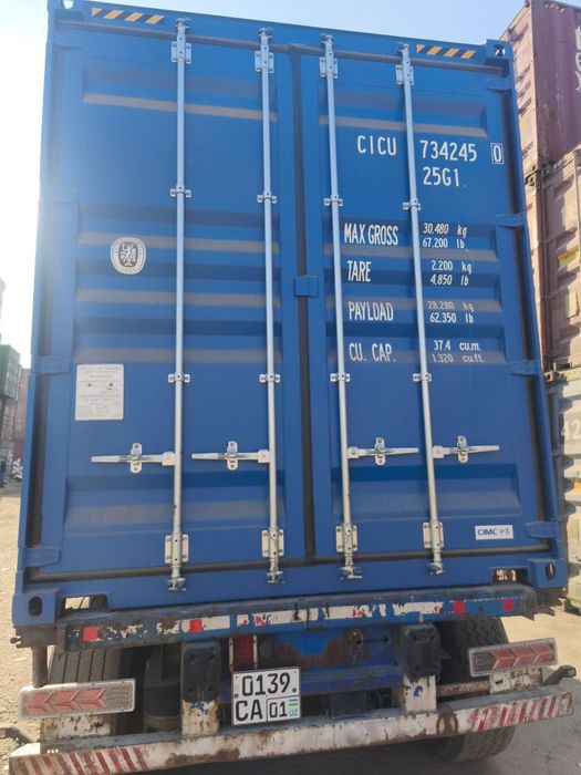 Морской контейнер 25фут. 2025 г.в. Новый(одна погрузка ) ф/О любая!