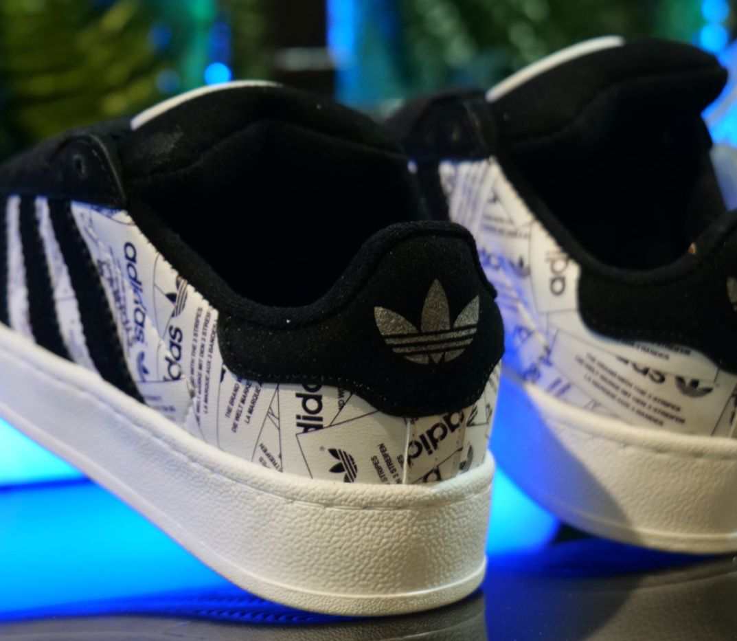 Дамски маратонки Adidas Campus Черно и Бяло