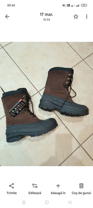 Cizme și bocanci iarna.