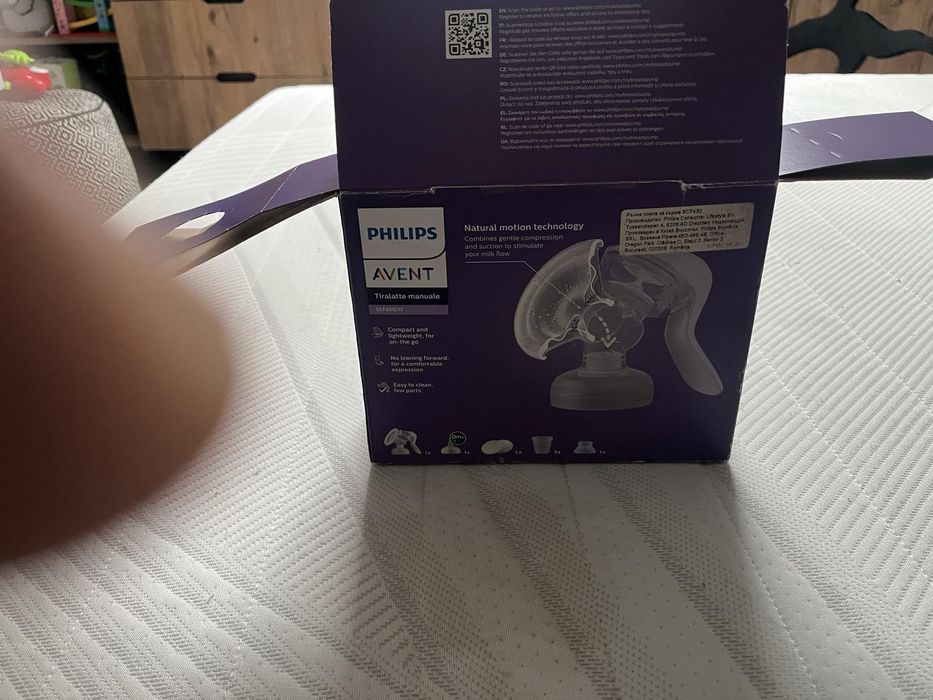 Помпа ръчна Филипс за бебешка кърма, не употребявана