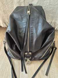 Rucsac piele neagra