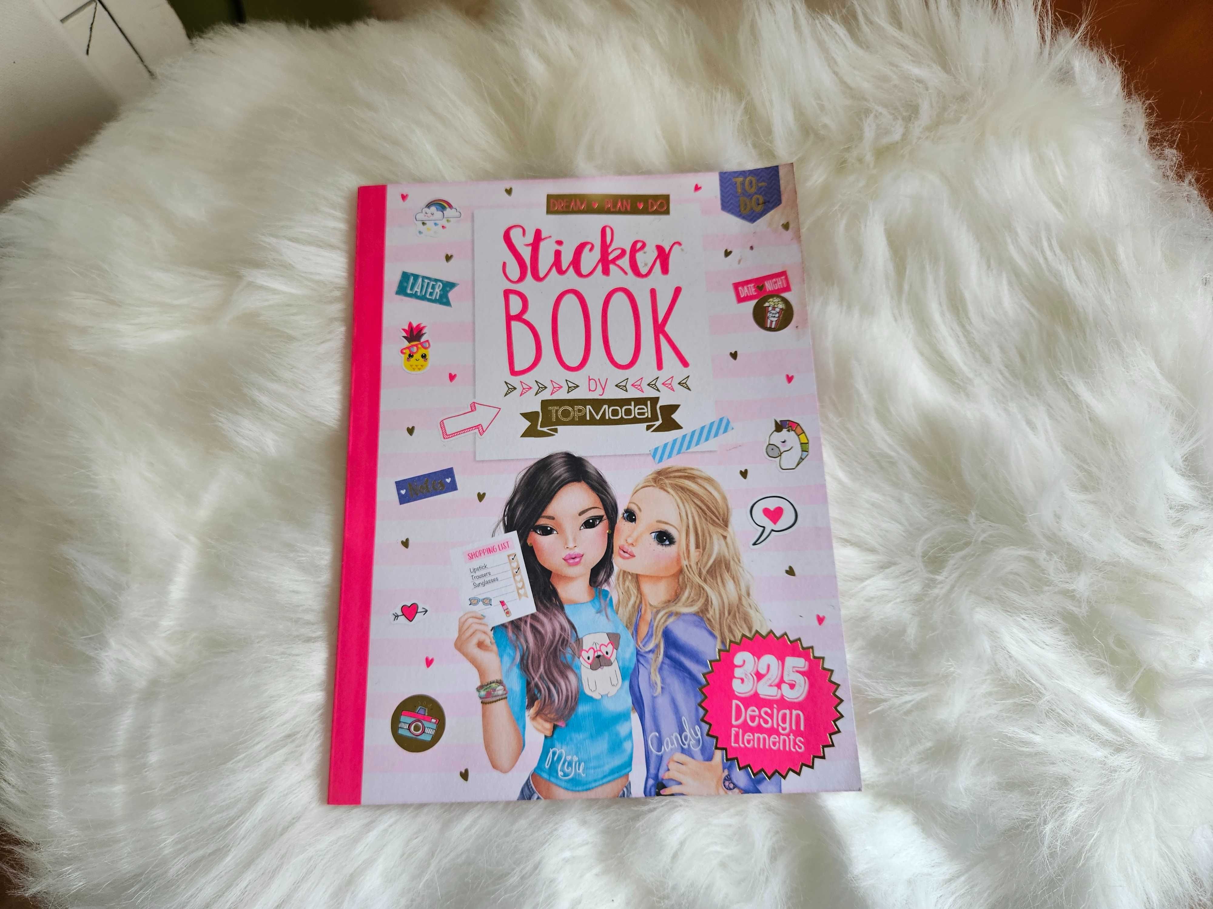 Top Model-Sticker Book With 325 Design Elements