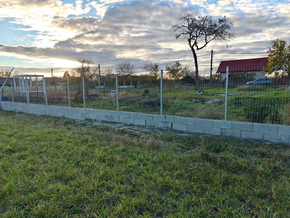 Panouri gard bordurat din sarma zincata