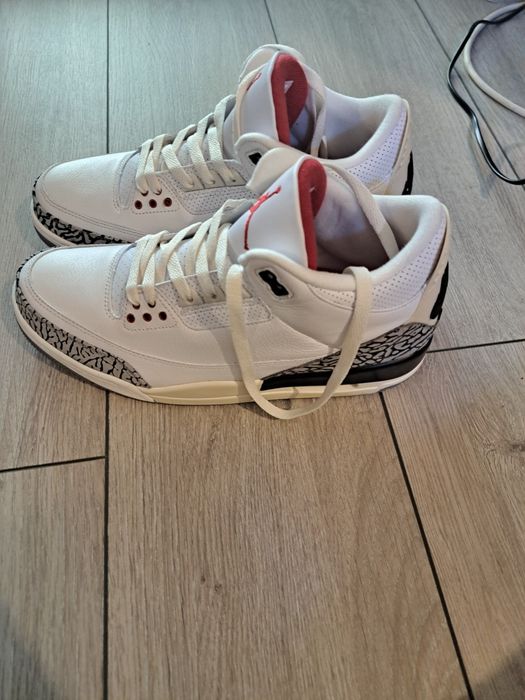 Jordan 3 White Cement