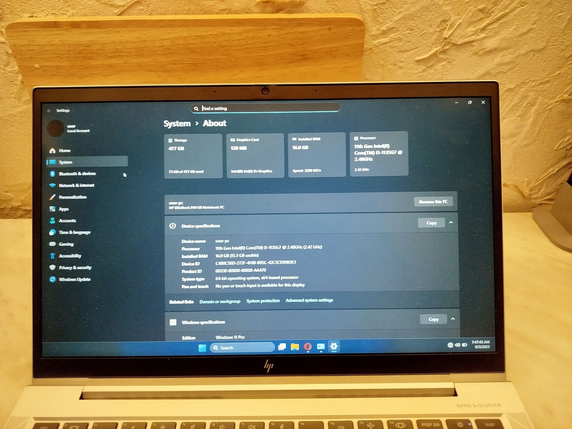 HP Elitebook 840
