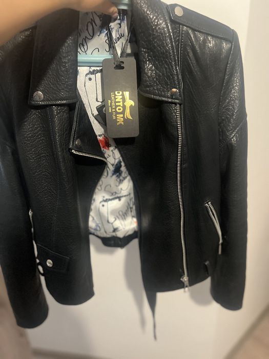 Кожаная куртка новая, Турция