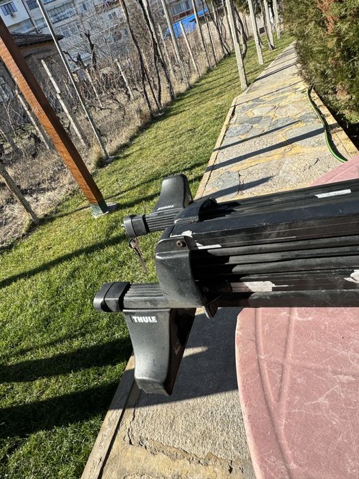 Thule багажници ски сноуборд ауди а4 б7 б8 греди