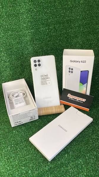 Продам свой Samsung A22 64gb White в идеальном состаяние