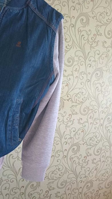 Джинсовая куртка- ветровка "Into".