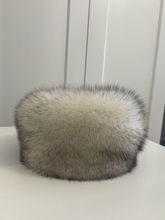 Căciulă blană naturală - mărime ajustabilă