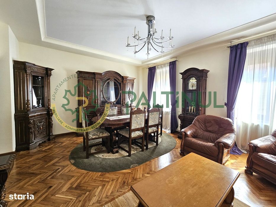 Apartament de închiriat în centrul Sibiului – 2 dormitoare, 2 băi, gar