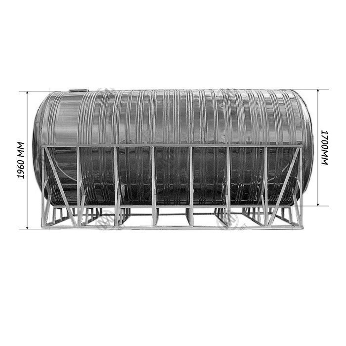 Большие емкости 6 - 25 м3 из пищевой нержавеющей стали вАлматы