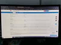 Monitor Samsung 24 inc curbat