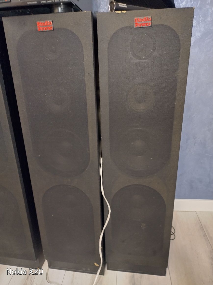 Linie Sony, amplificator f461,radio s361,deck wr465+4boxe studio power