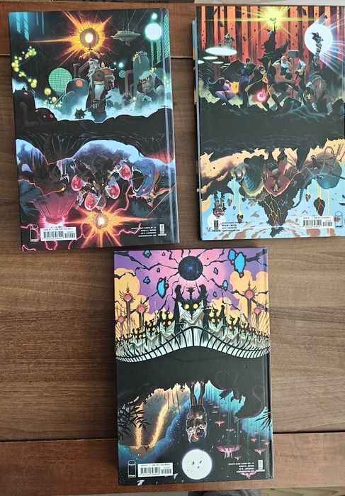 Black science Vol 1 2 3 Hardcover deluxe editions