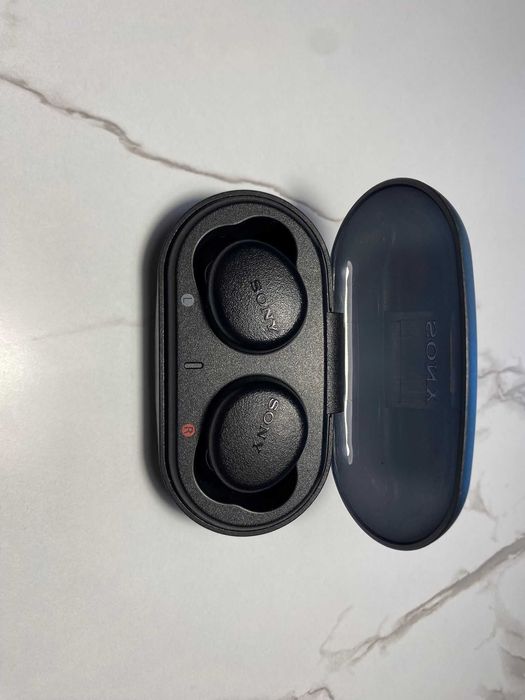 Casti SONY WF-XB700B, Bluetooth, In-ear, Microfon, EXTRA BASS