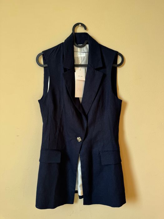 Zara елек с 50% лен