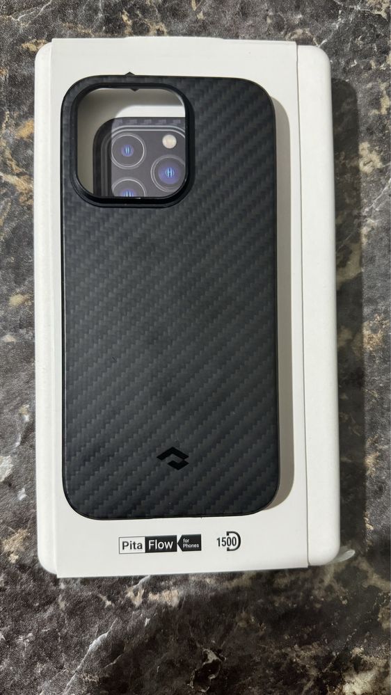 Чехол PITAKA MAGeZ case 3 для IPhone 14 Pro черный