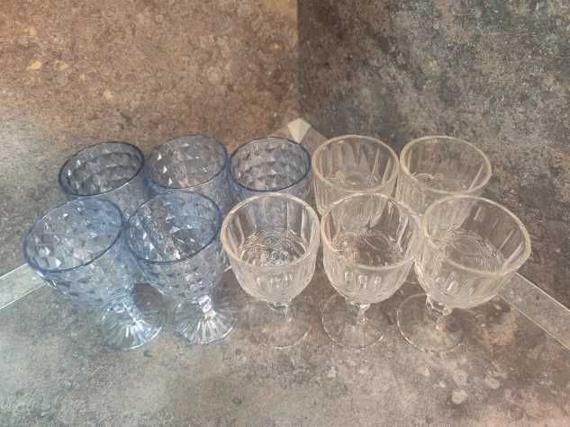 Чаши за вино от дебело стъкло