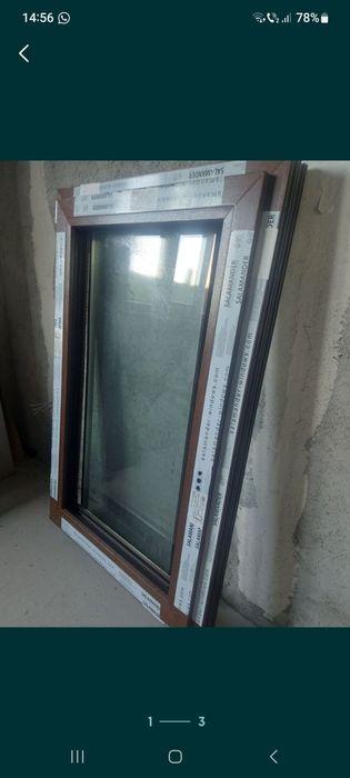 Vand fereastra noua SALAMANDER Bluevolution 82, 6 cam, culoare Stejar